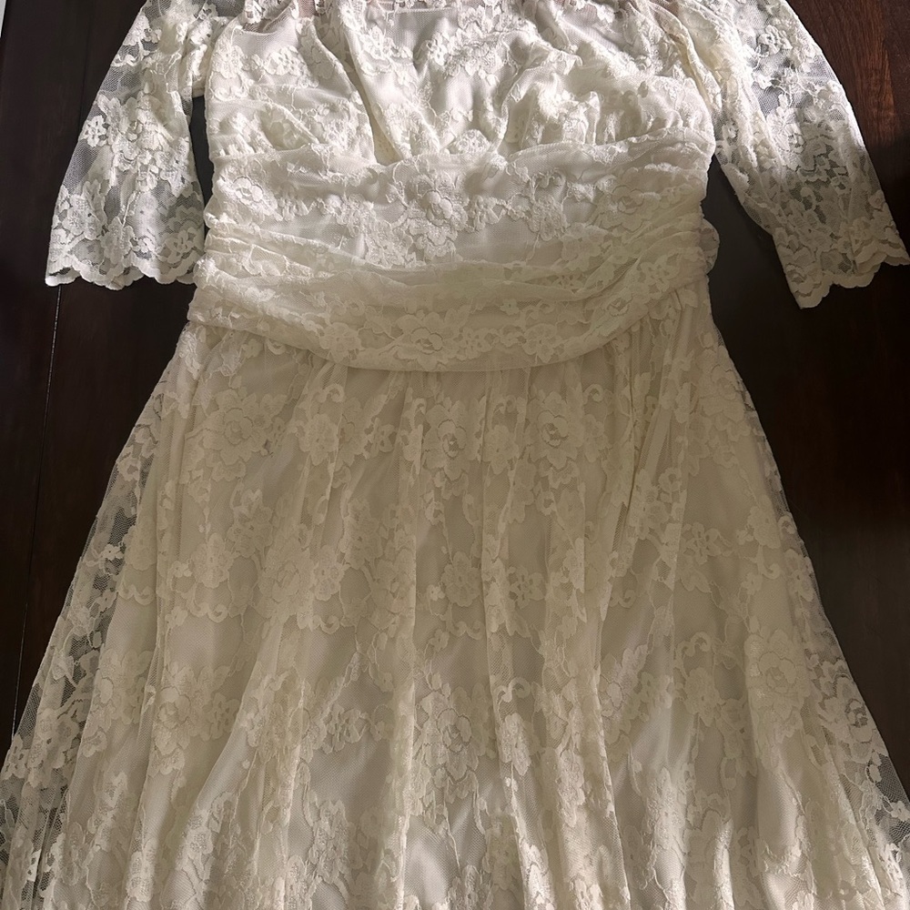 Kiyonna Bridal- lace wedding dress